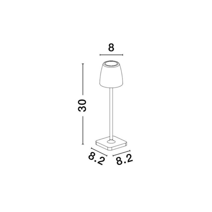 Nova Luce NL 9223413 COLT kültéri dekorációs LED lámpa