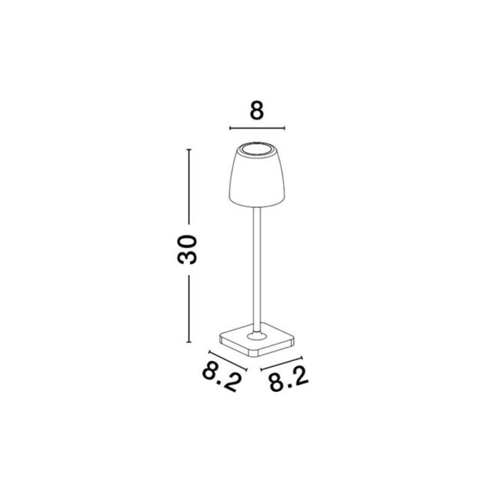 Nova Luce NL 9223414 COLT kültéri dekorációs LED lámpa
