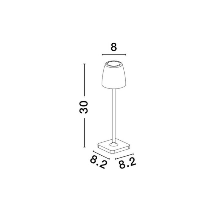Nova Luce NL 9223415 COLT kültéri dekorációs LED lámpa